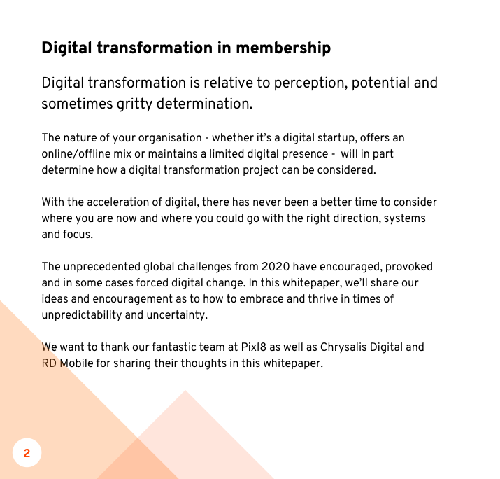 Pixl8 Guide to Digital Transformation