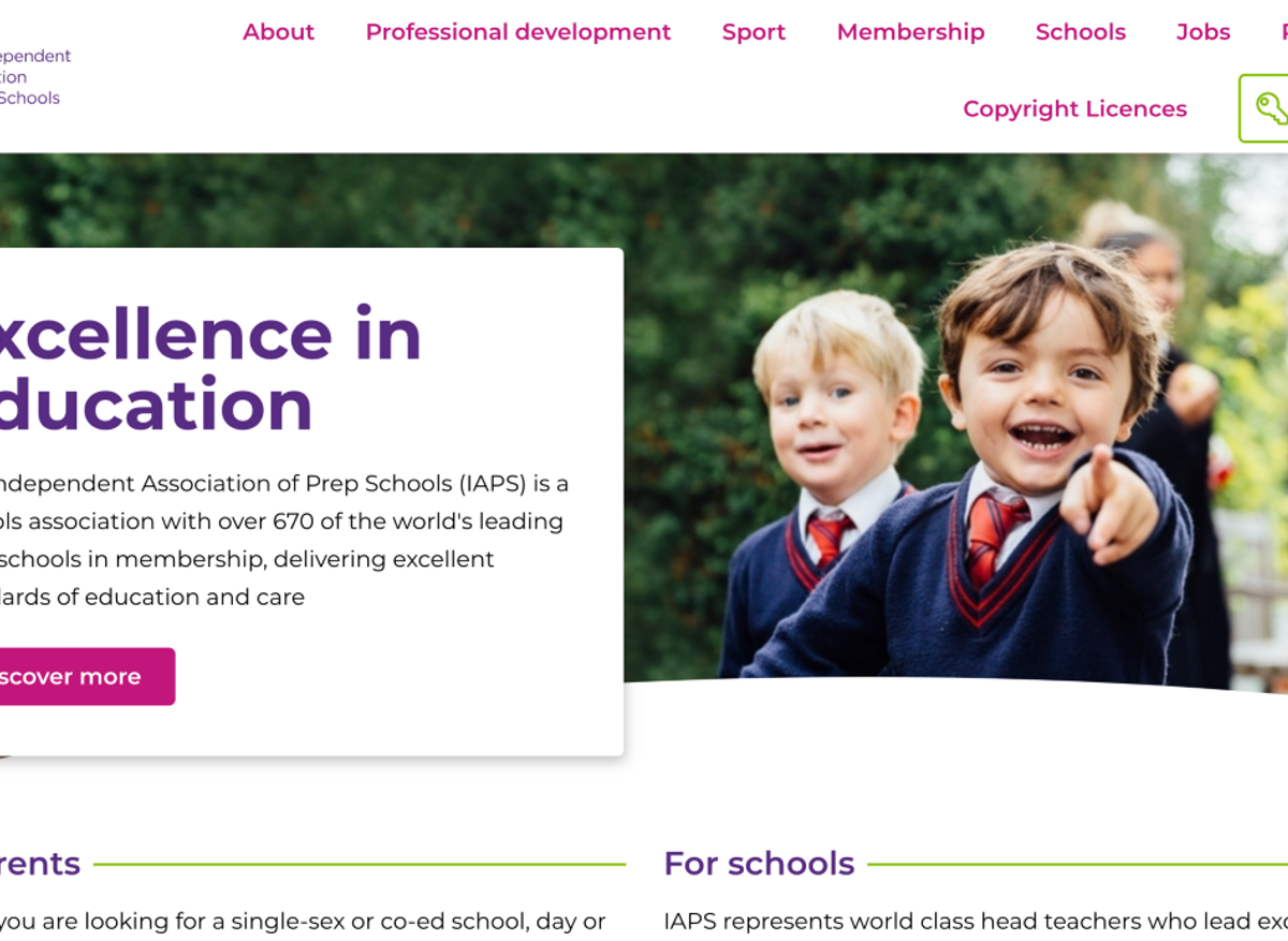 IAPS - The Independent Association of Prep Schools